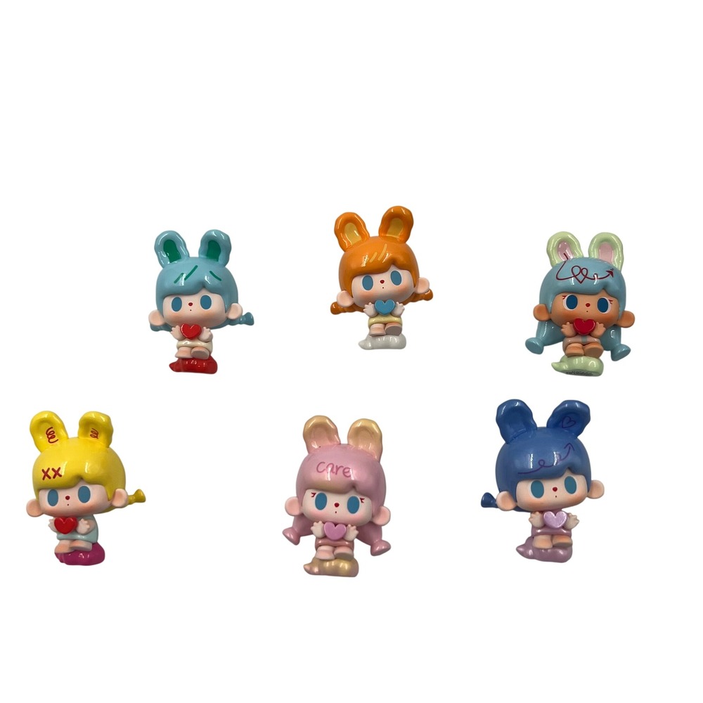 TUTU Bear About Love Series Mini Figure Lot of 6 Confirmed Figures Set